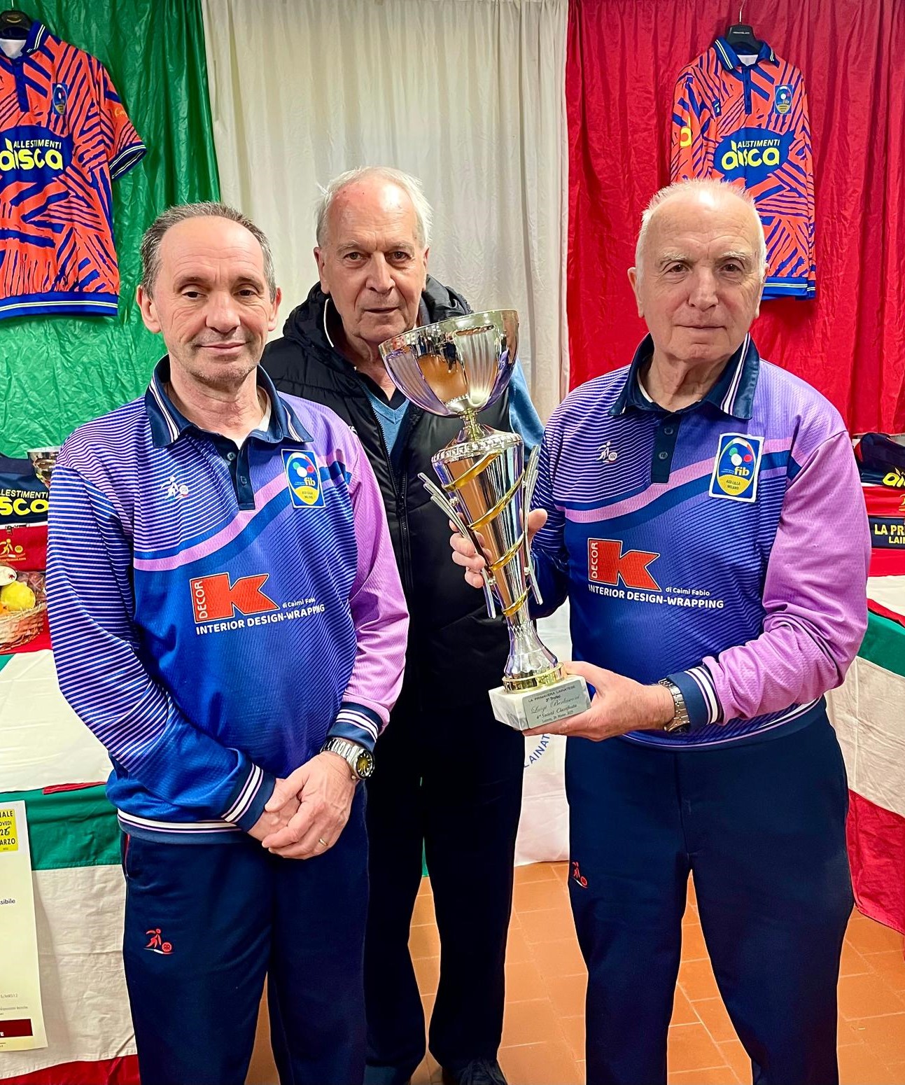 Elio Sergio Mistro e Armando Primi 4 class. gara Lainatese del 26.03.2025