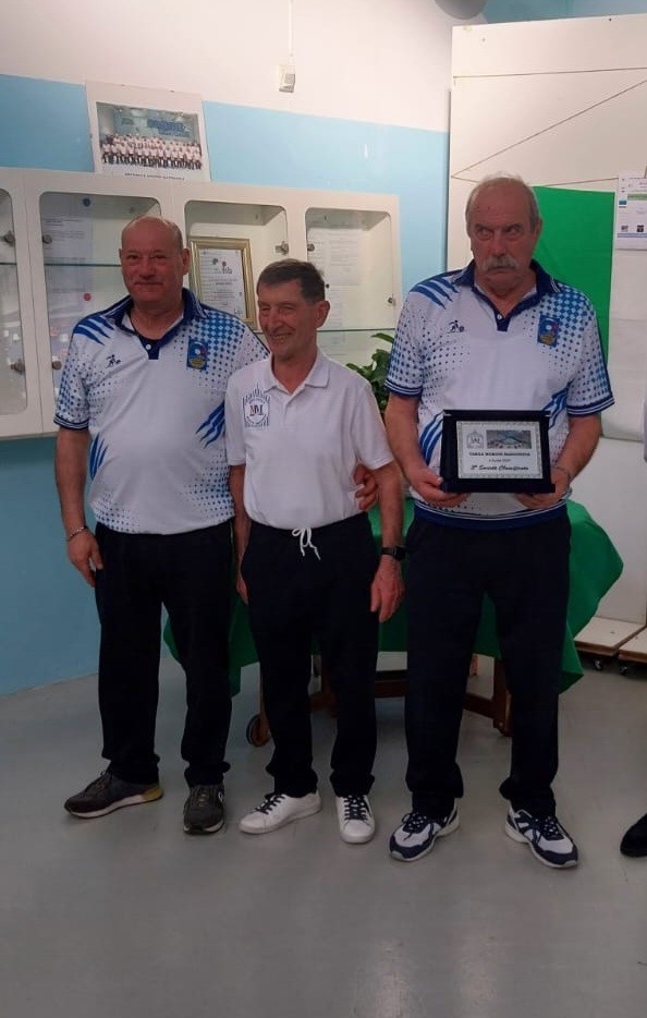 Giuseppe Brabieri e Gerolamo Vitali 3 class. gara Moroni del 4.4.2025