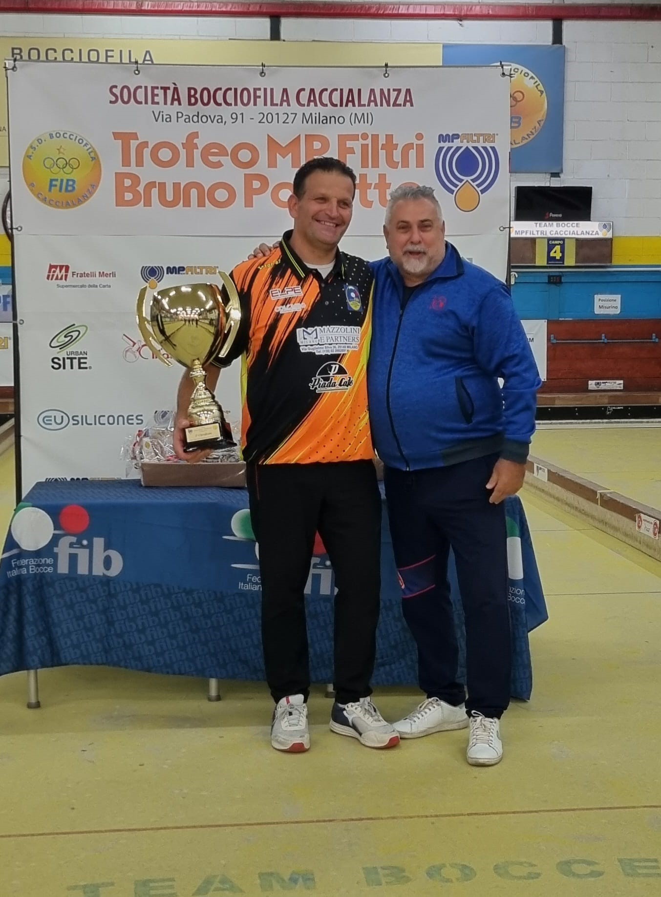 Giuseppe DAlterio 2 class. gara Ranking bocc. Caccialanza del 26.10.2025