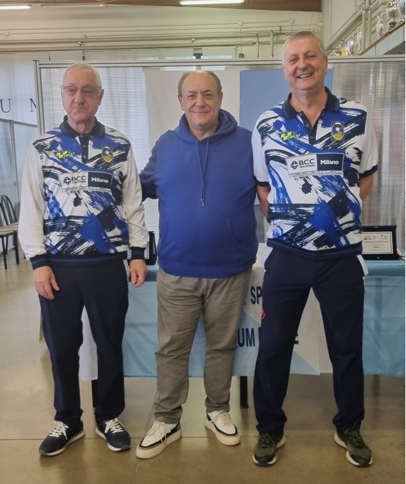 Giuseppe Renzoni e Rodilfo Conti 3 class. camp. provinciale 2025 coppia cat. C