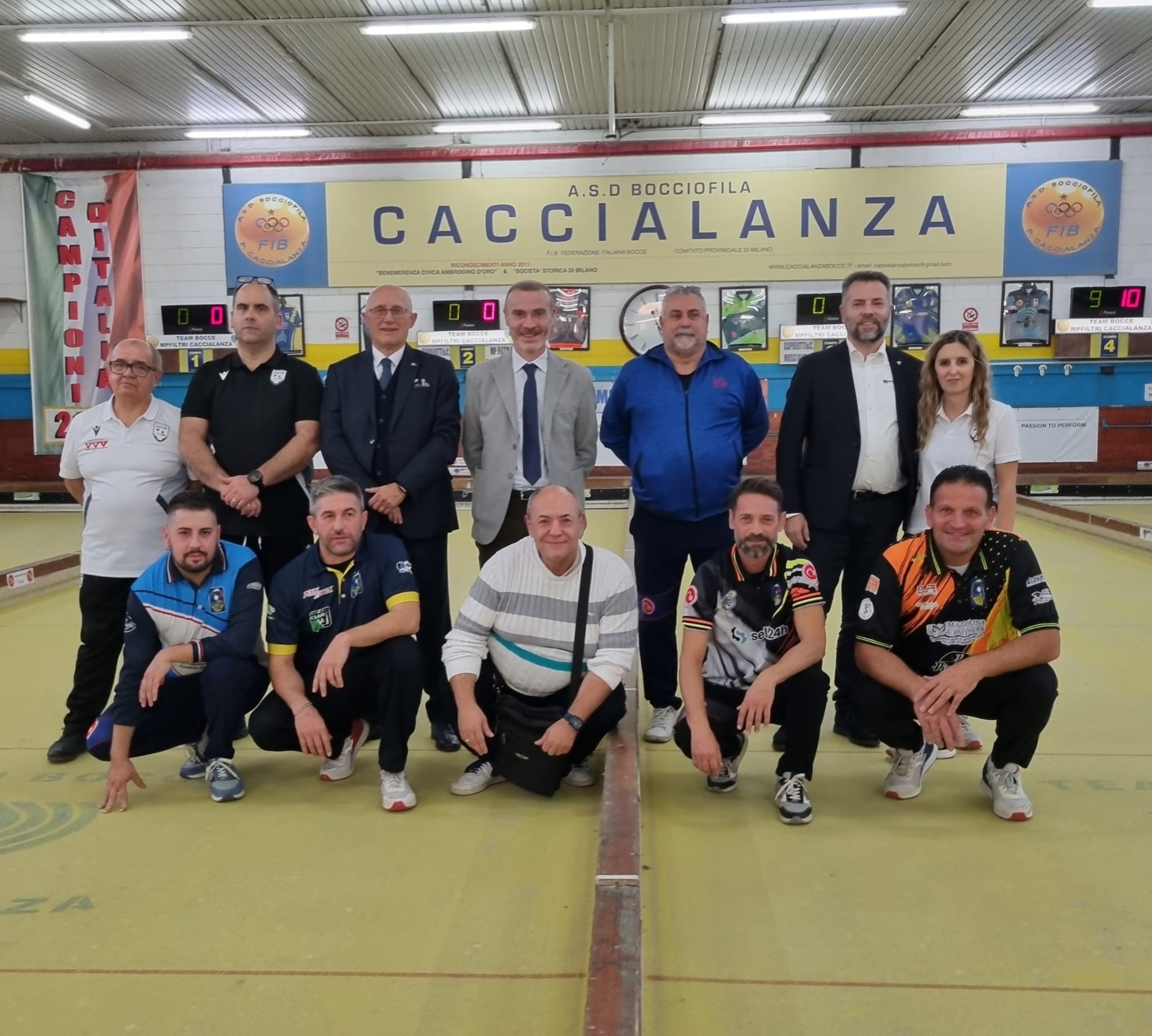 I finalisti gara Ranking bocc. caccialanza del 26.10.2025