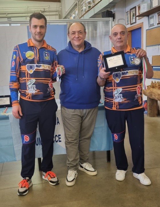 Marco Donghi e Aldo Sandrini 2 class. Camp. Provinciale 2025 cat. C