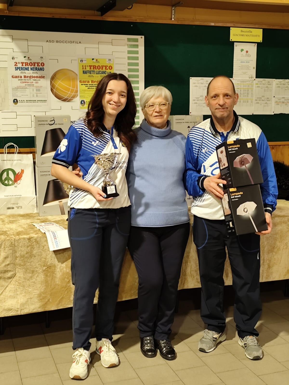 Marta Colnago e Fabio Vitali 5 class. gara Lui Lei Sperone del 29.01.2025