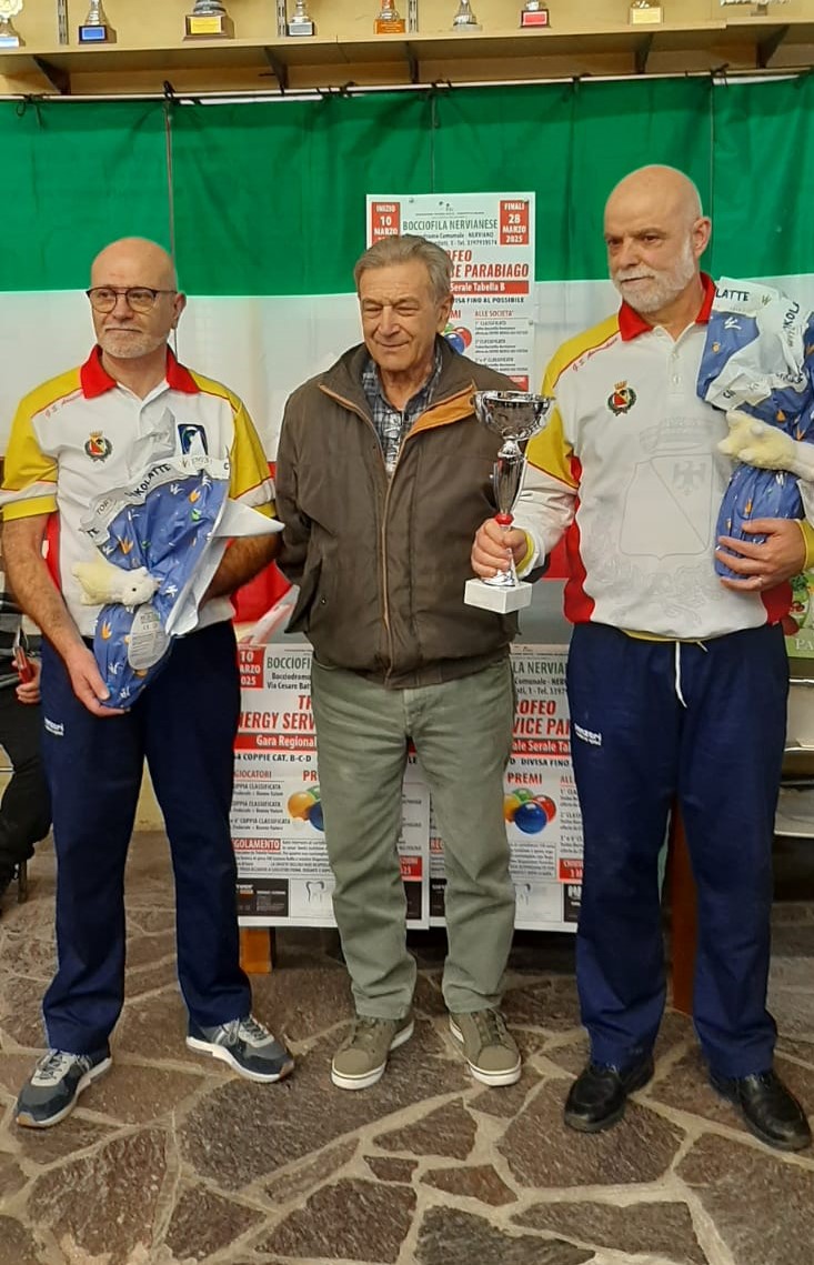 Murizio Tosadori e Claudio Mansueto 3 class. gara Nervianese del 28.03.2025