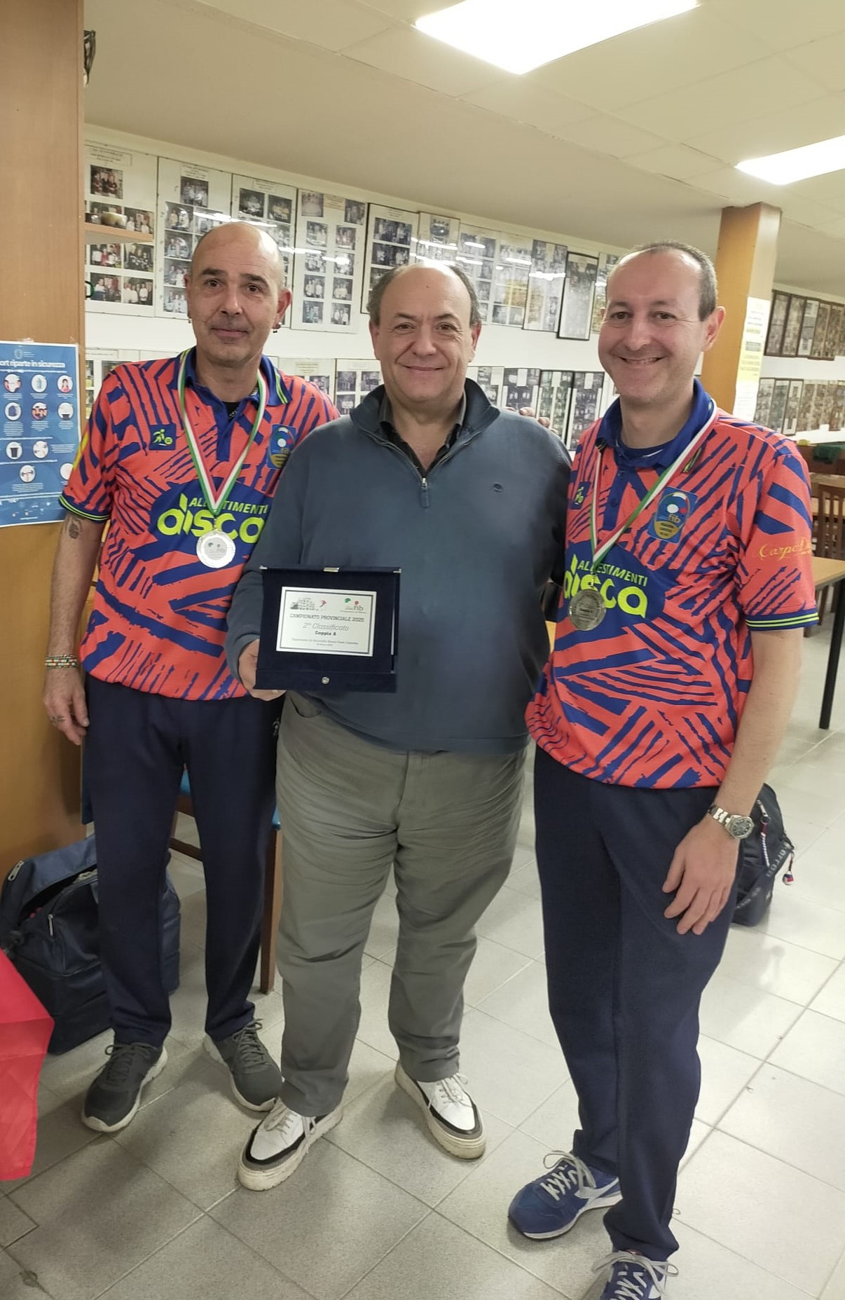 William Castelli e Davide DellAcqua 2 class. Camp. prov. coppia cat. A 2025