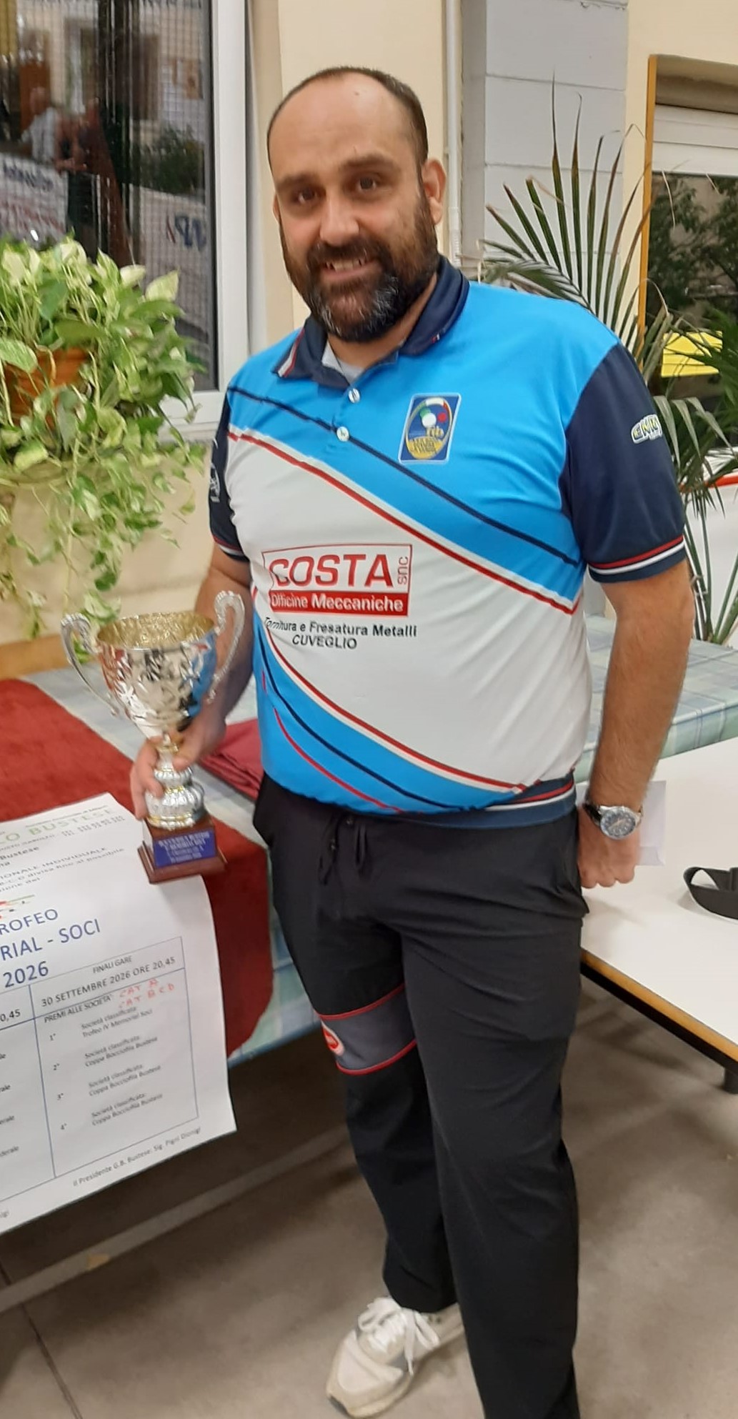 Giuseppe Castelluzzo 3 class. gara Bustese del 30.09.2026