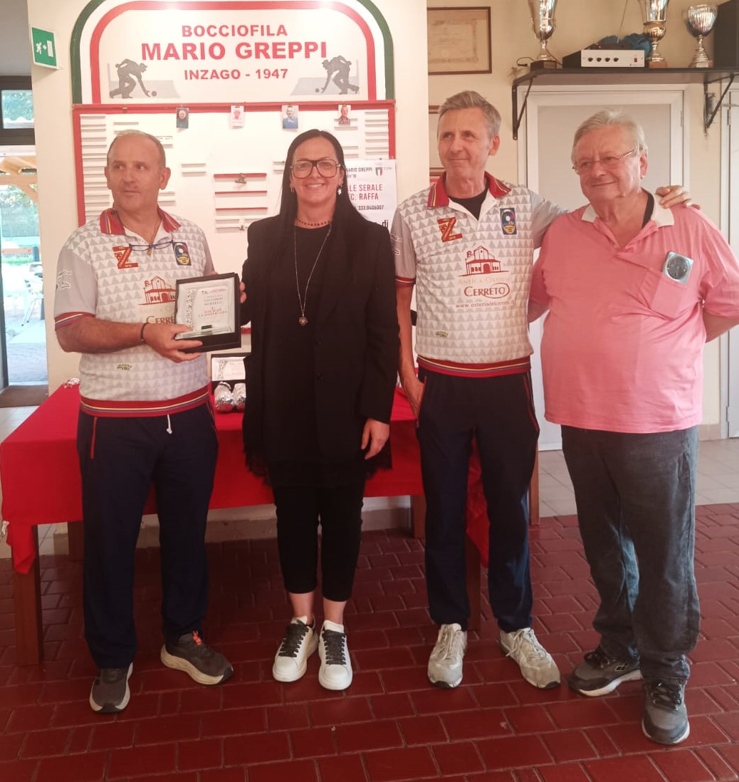 Zeni 4 class. gara Mario Greppi del 26.09.2026
