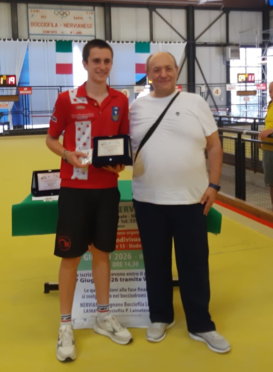 Francesco Visconti 2 class. gara Nervianese U18 del 14.06.2026