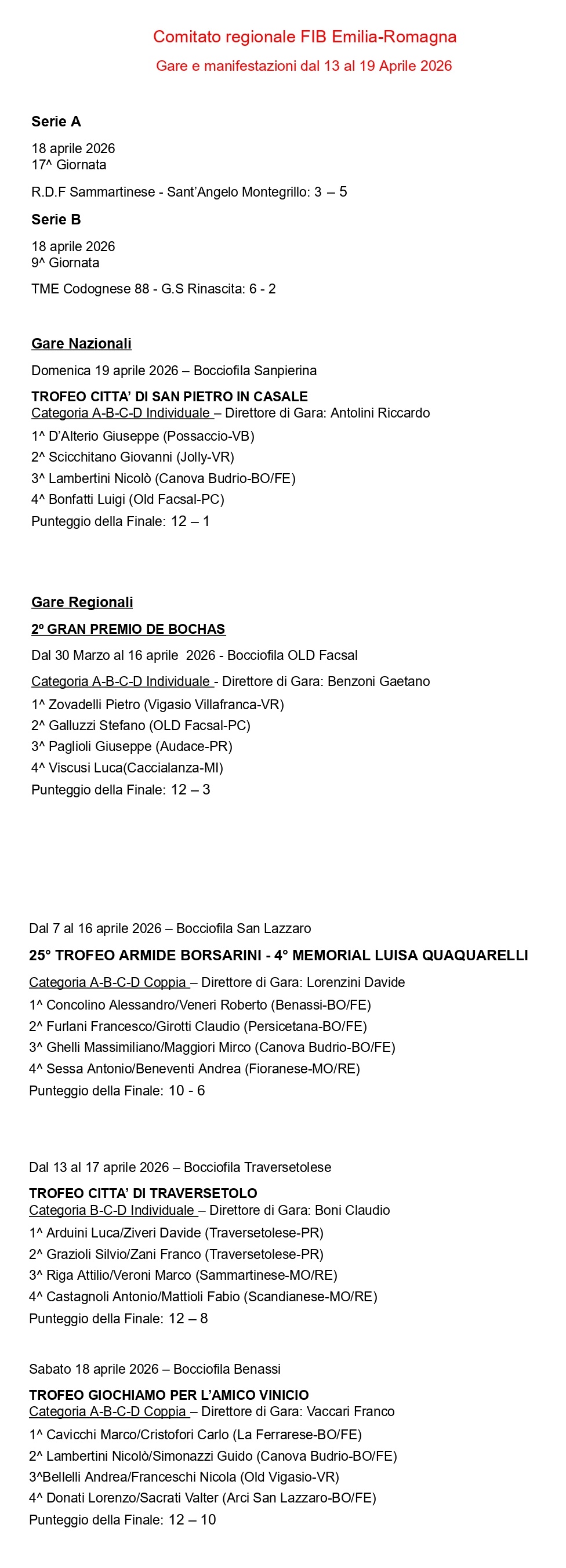 Rassegna Stampa 13 19 Aprile page 0001