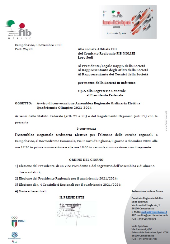 AVVISO CONVOCAZIONE
