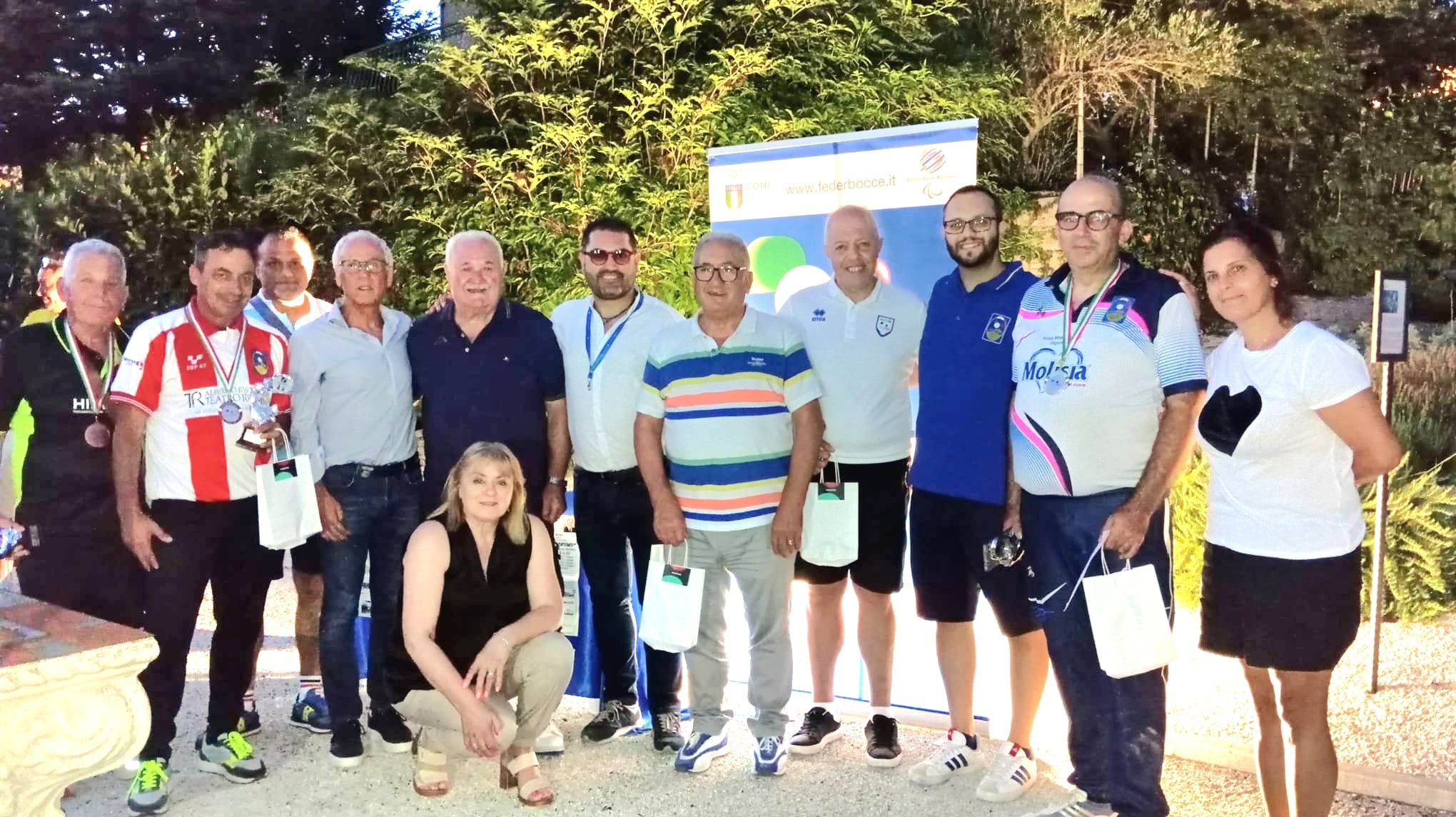 foto di gruppo finale trofeo museo del profumo
