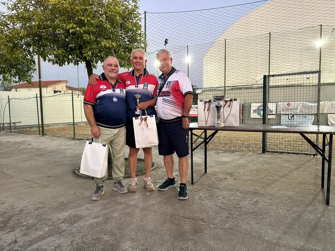 secondi e campioni regionali beach bocce