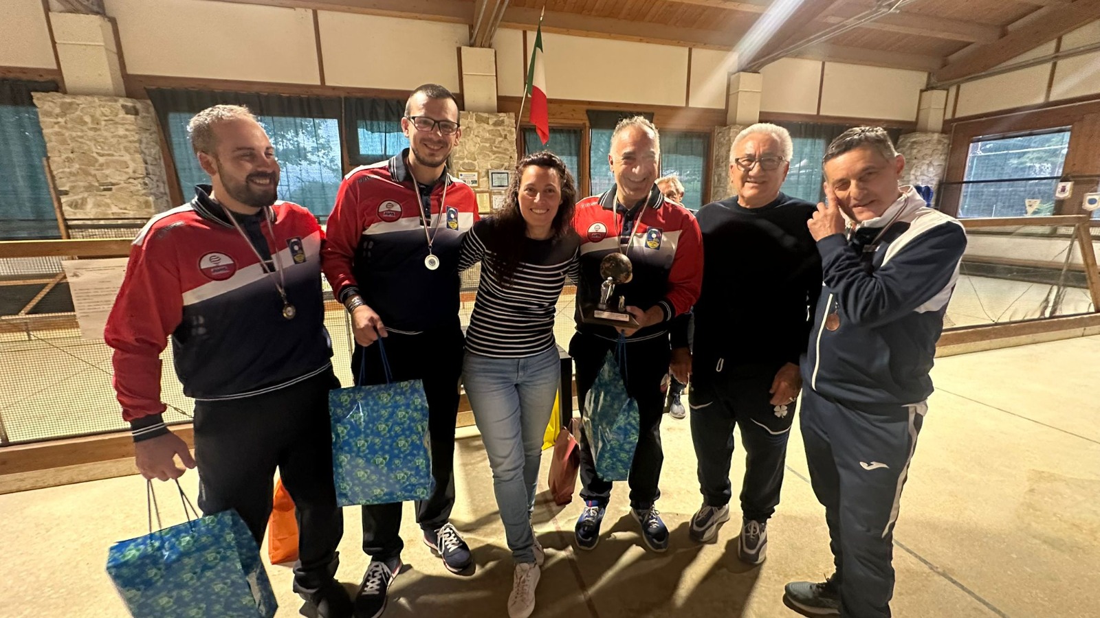 terna vincitrice trofeo della montagna