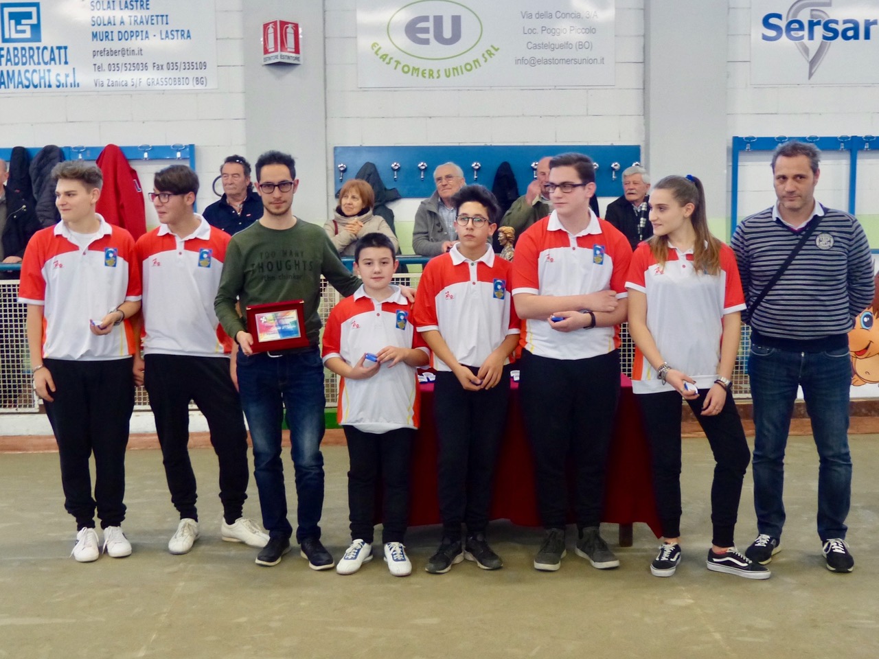 La squadra della provincia di Pavia