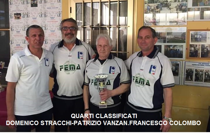 QUARTI CLASSIFICATI
