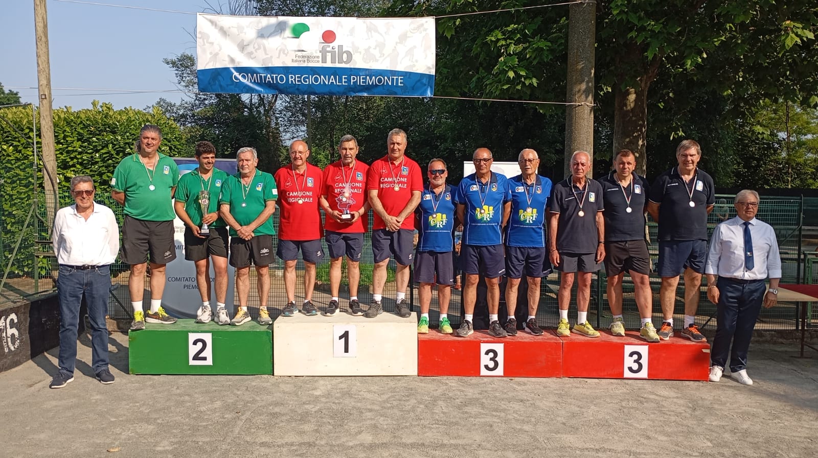 podio categoria B