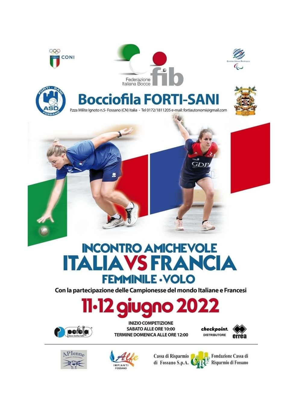 Amichevole Italia Francia