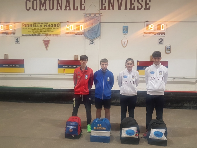 SEMIFINALISTI COMB.U15 ENVIE