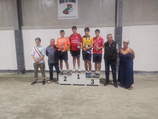 PREMIAZIONE U 15 Cp.Rg. PERTUSIO