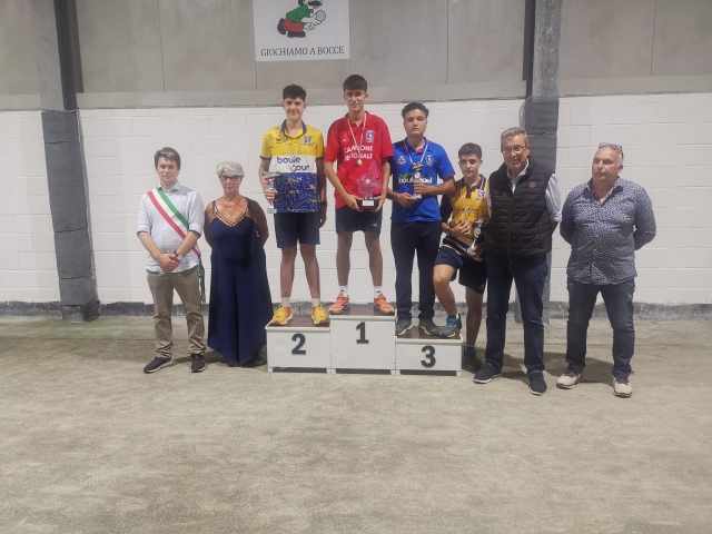 PREMIAZIONE U 18 Cp.Rg. PERTUSIO