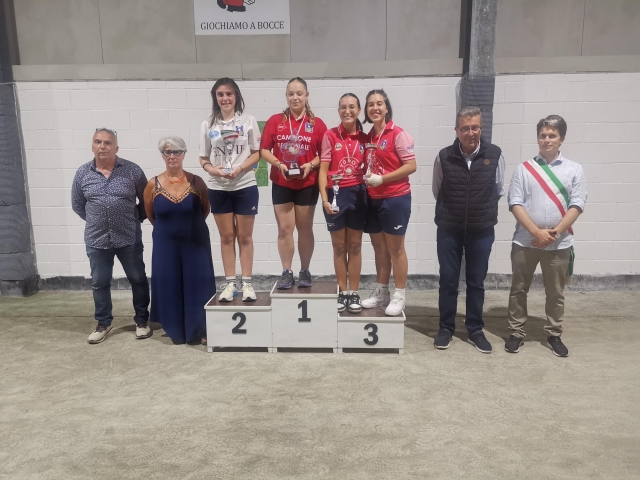 PREMIAZIONE U FEMMINILE Cp.Rg. PERTUSIO