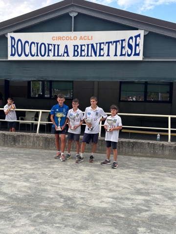 Premiazione Beinettese 200725