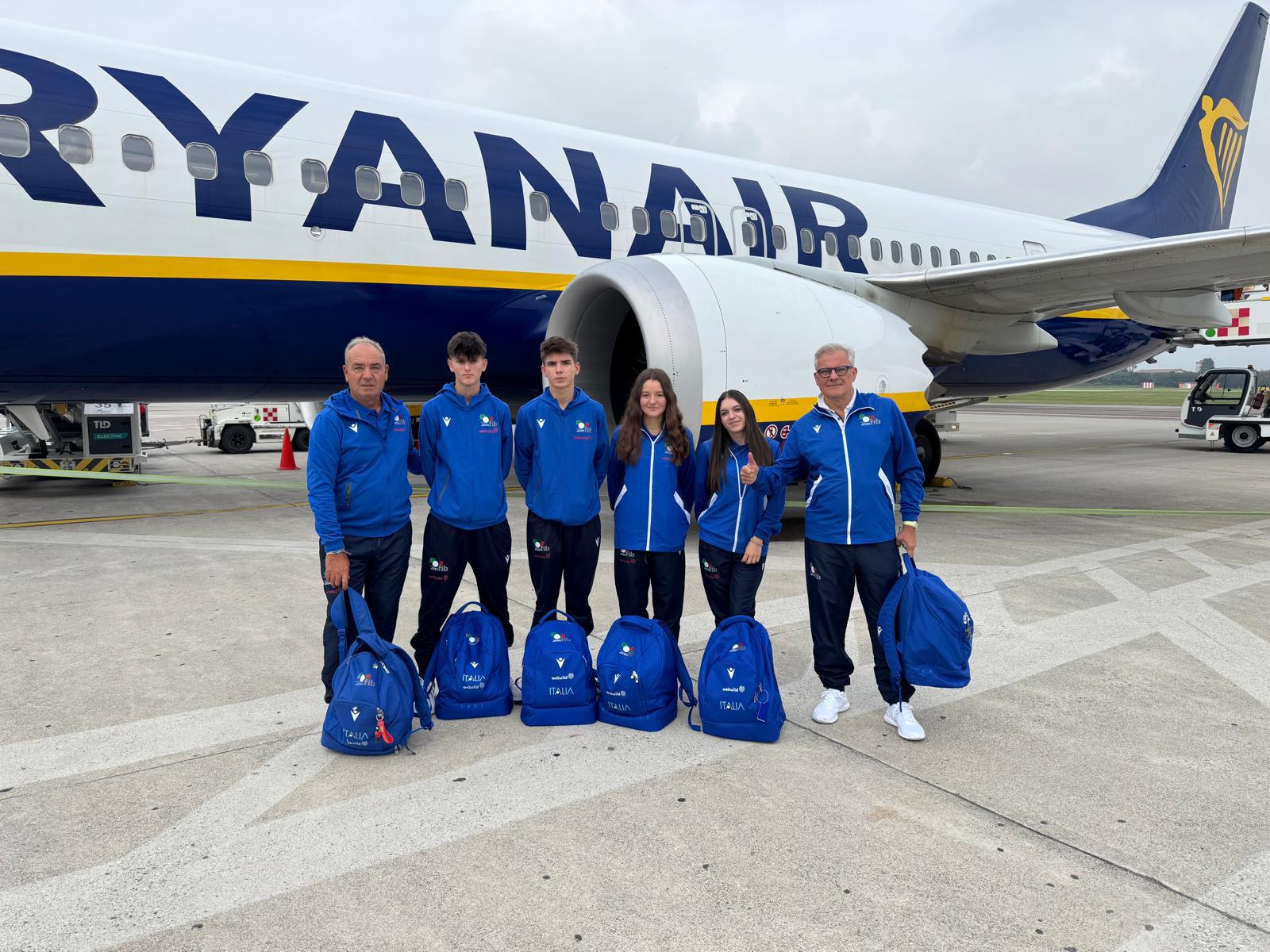 Delegazione azzurra 2