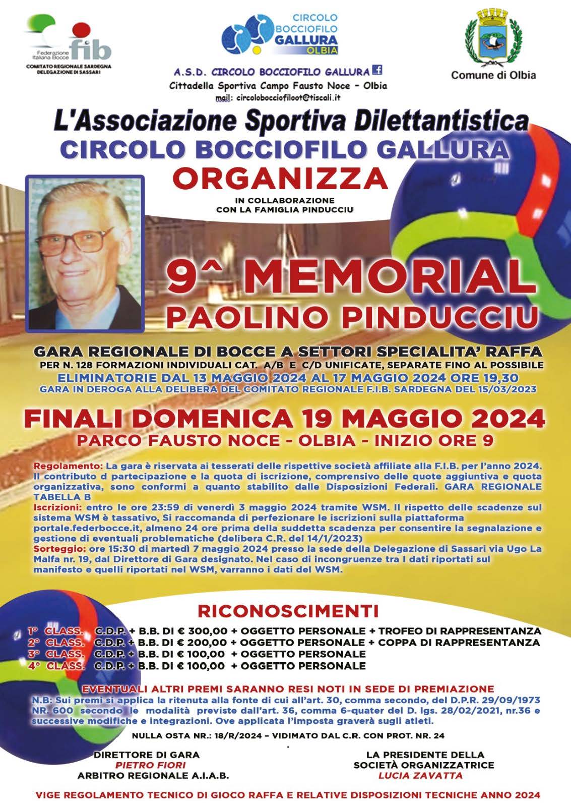 9 MEMORIAL PAOLINO PINDUCCIO GALLURA
