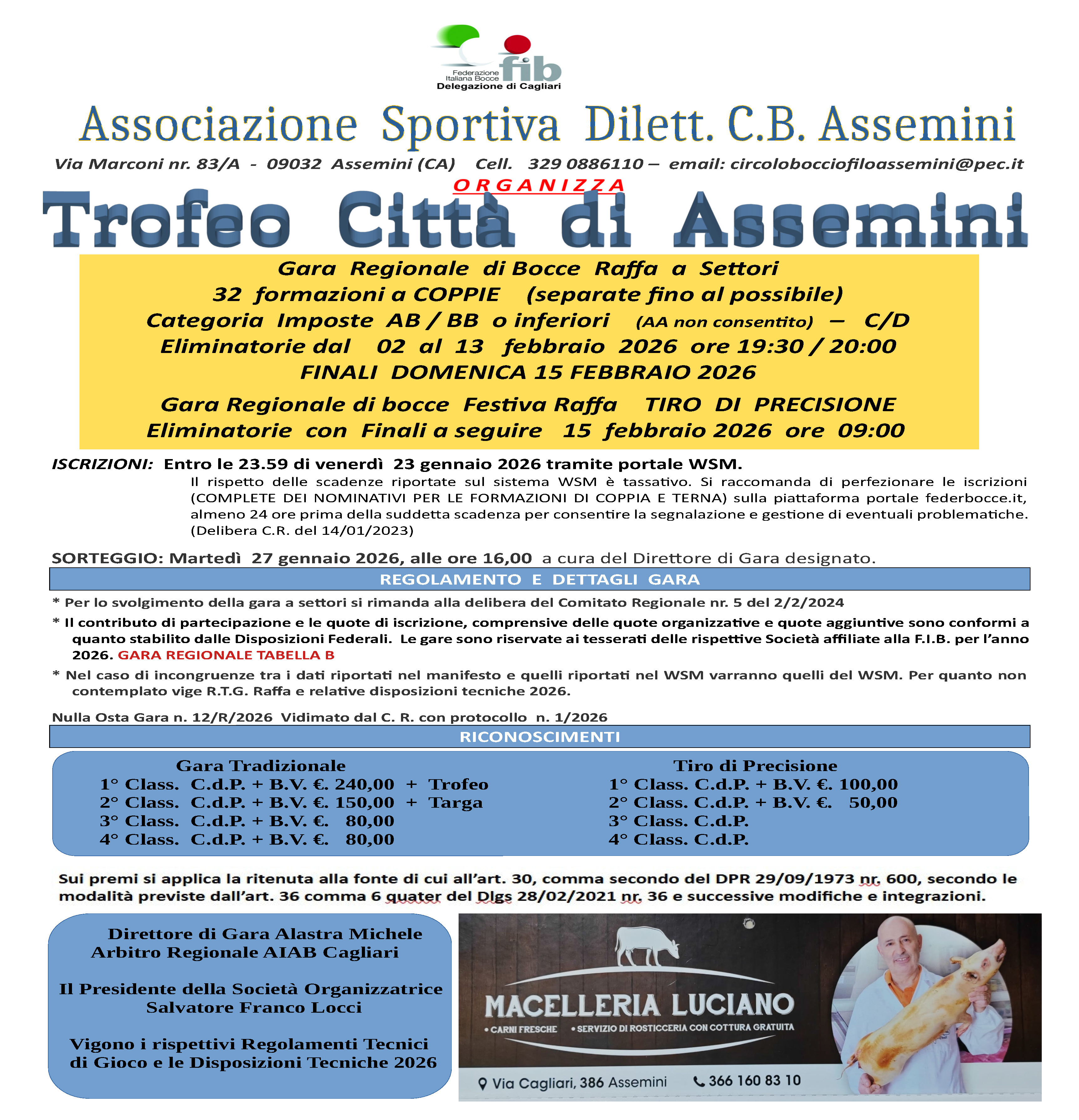 2026 TROFEOP CITTA DI ASSEMINI