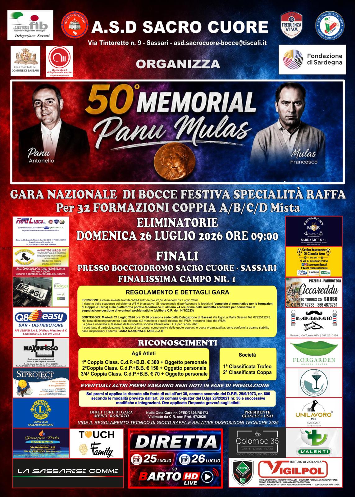 50 Memorial Panu Mulas