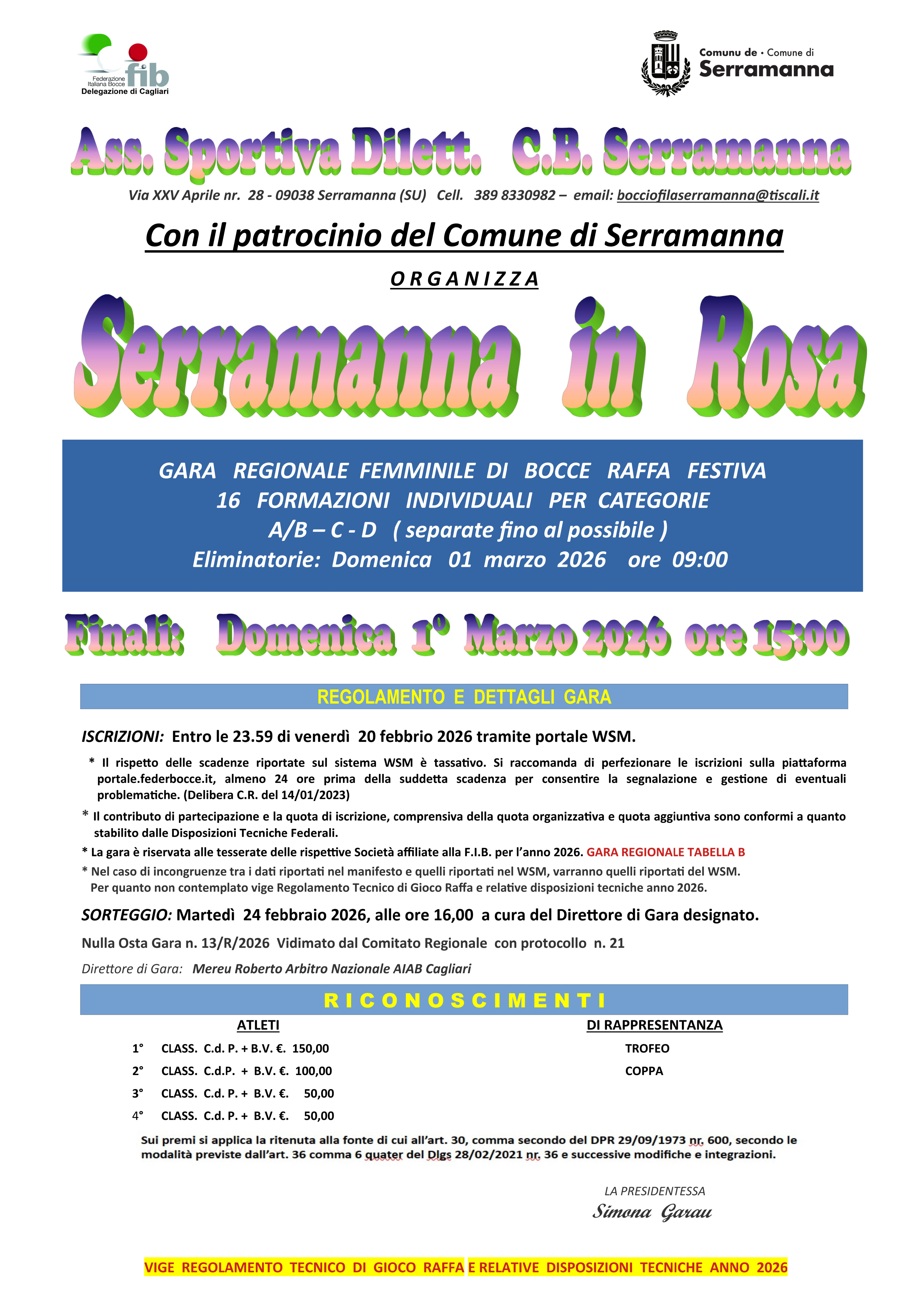 SERRAMANNA IN ROSA