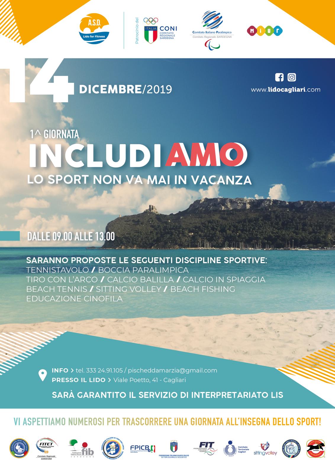 INCLUDIAMO lo sport non va in vacanza 