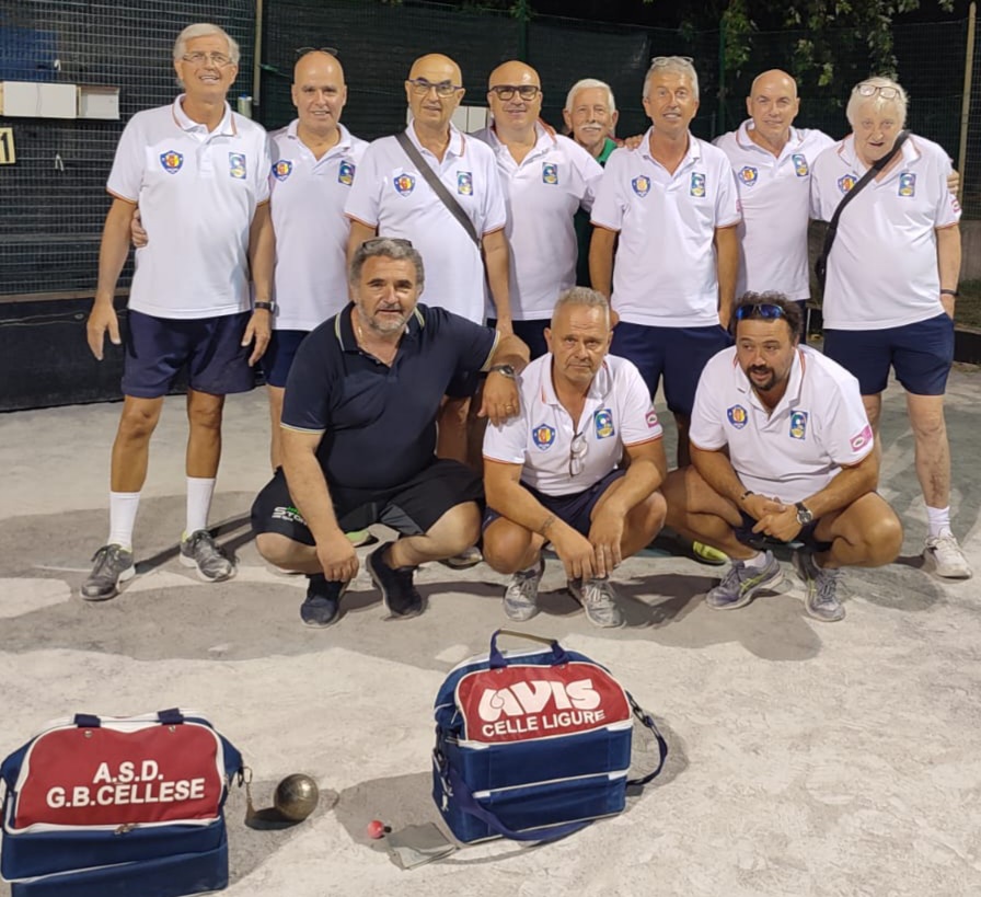 DELEGAZIONE SAVONA ASD GB CELLESE VINCITRICE CAMPIONATO 2A CAT 2022