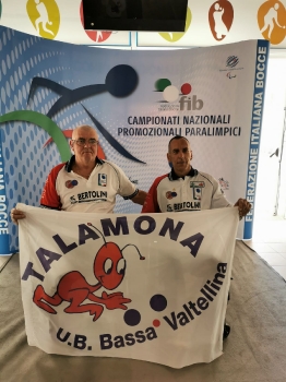 CORNAGGIA PAOLO E  RIVA  FIORENZO CAMPIONI D'ITALIA PARALIMPICI-1