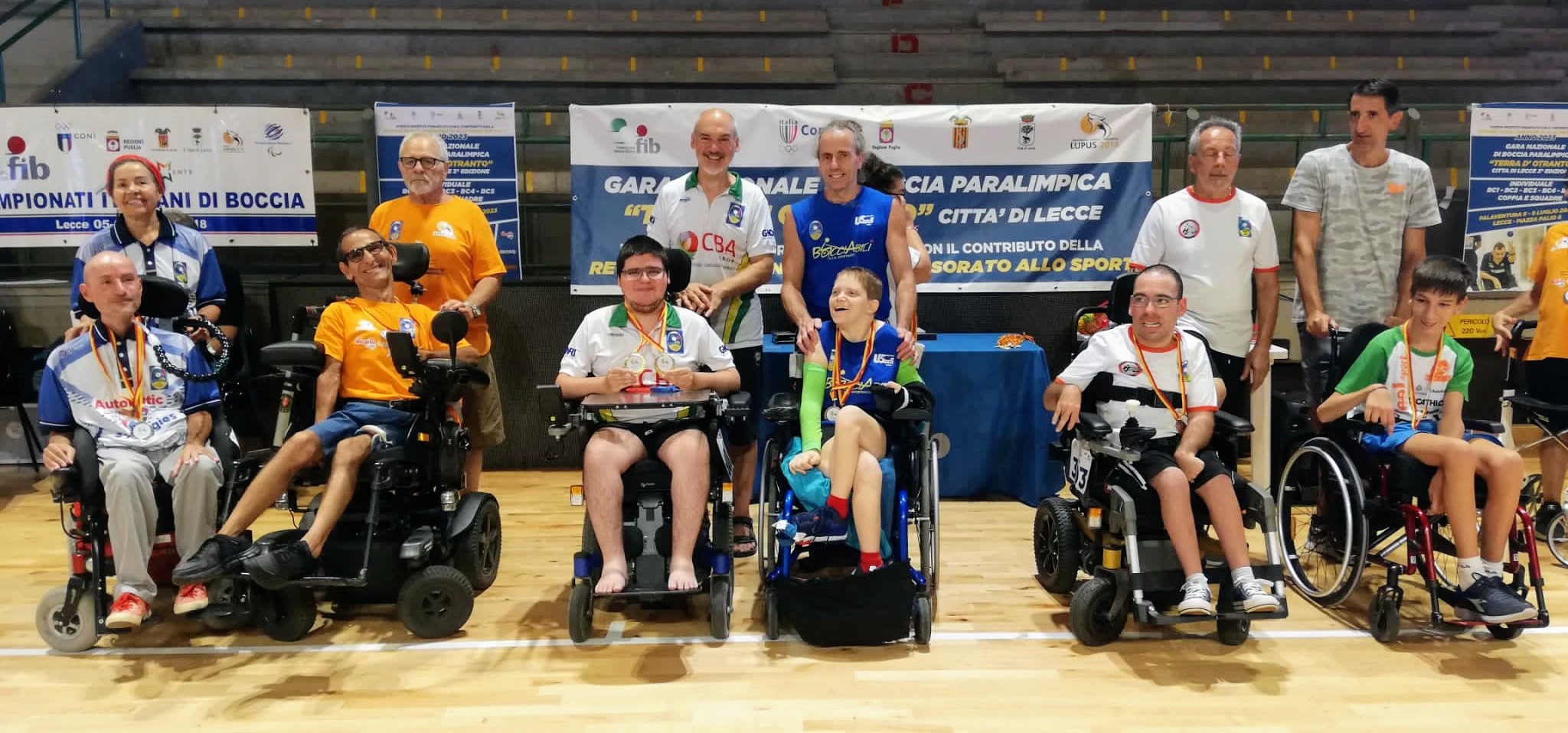 202307 09 Boccia Le prime tre coppie classificate