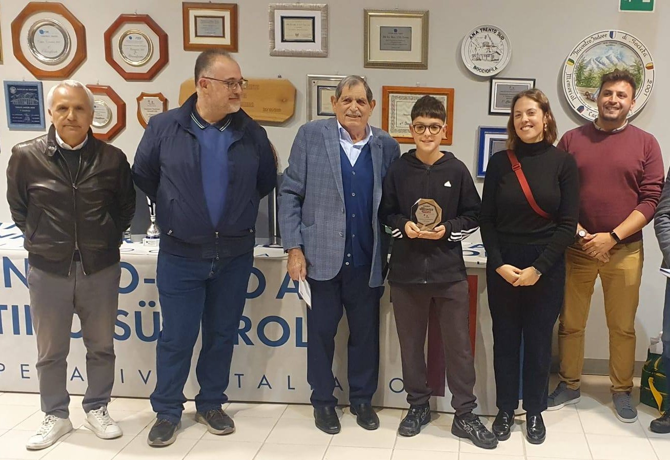 Più giovane Davide Facchinelli