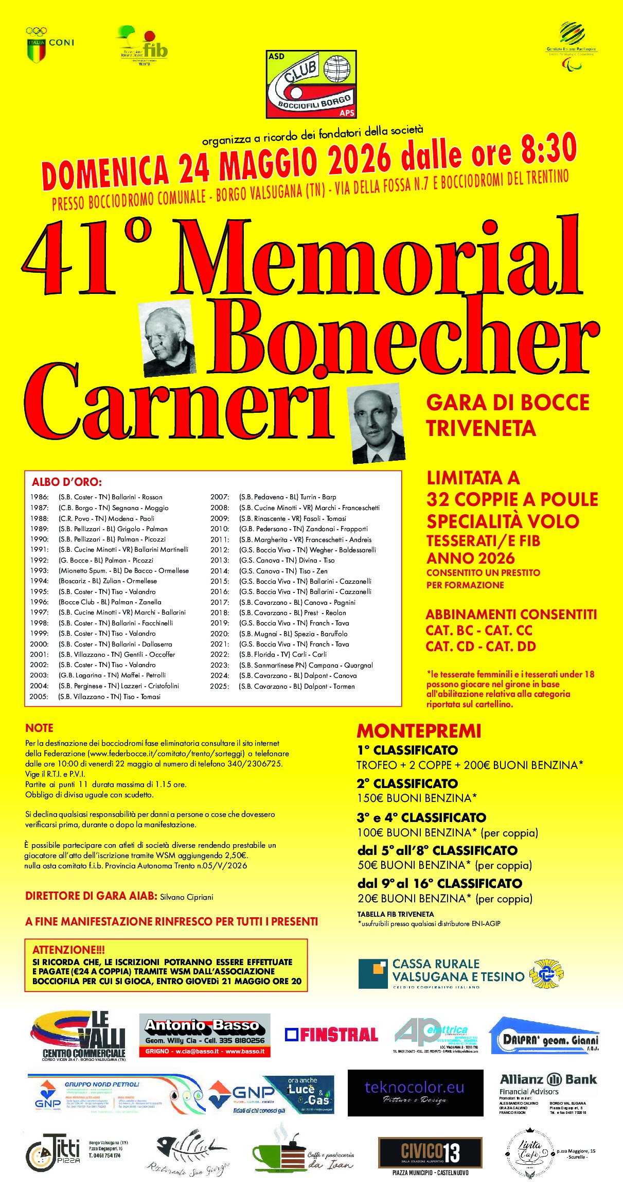 202605 10 Memorial FRANCO VERNARELLI CANOVA 2N MANIFESTO