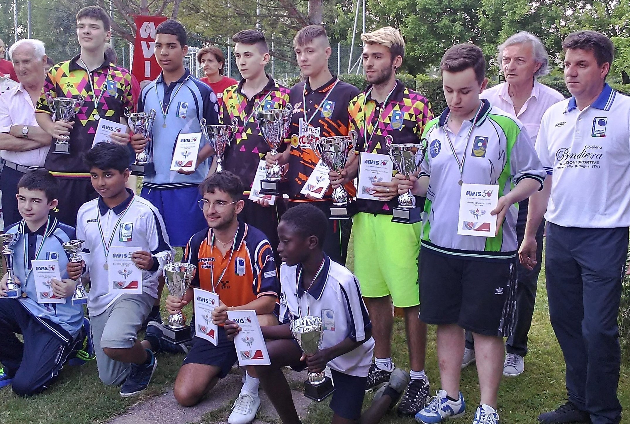 Gara Juniores Bredese 16 06 2019 Foto premiati