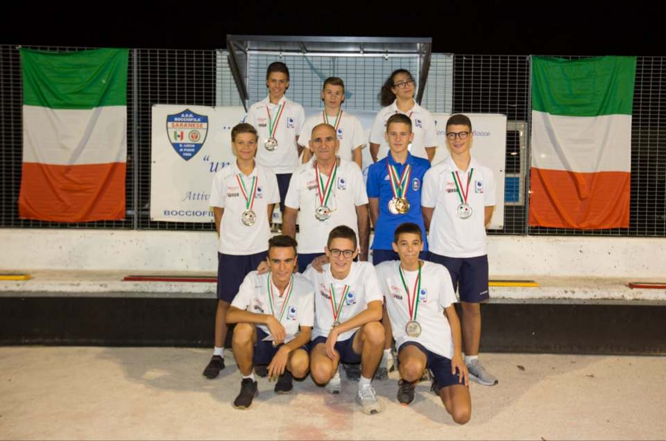 foto giovani medagliati
