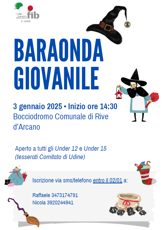 Baraonda giovanile provinciale UD 2025