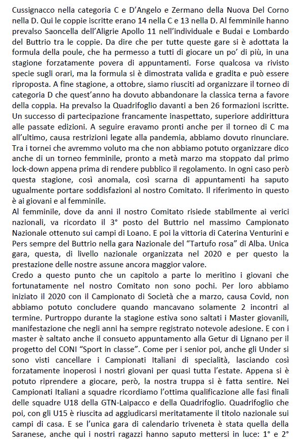 Relazione assemblea prov. 3