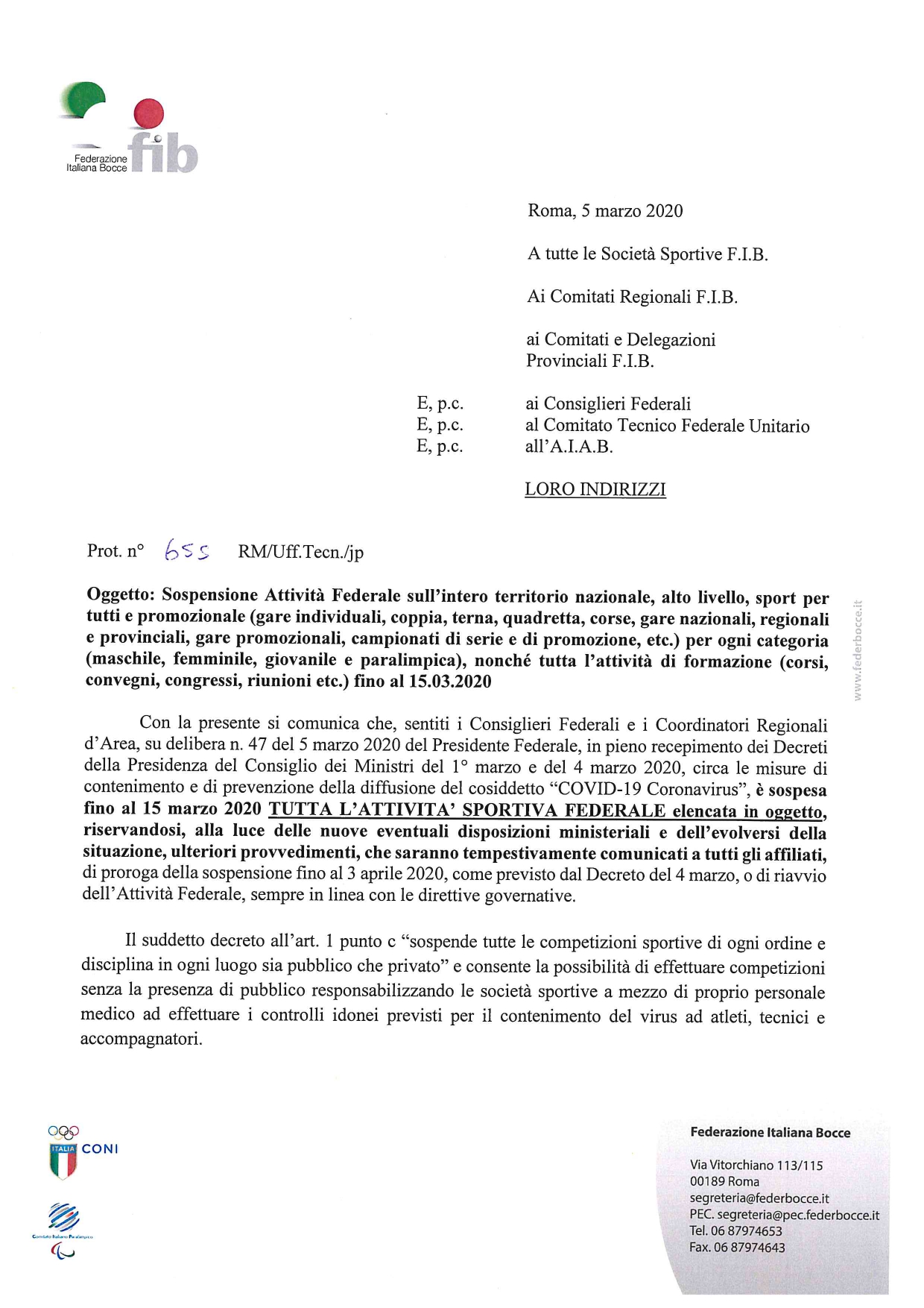 Circolare federale Covid 19 page 0001