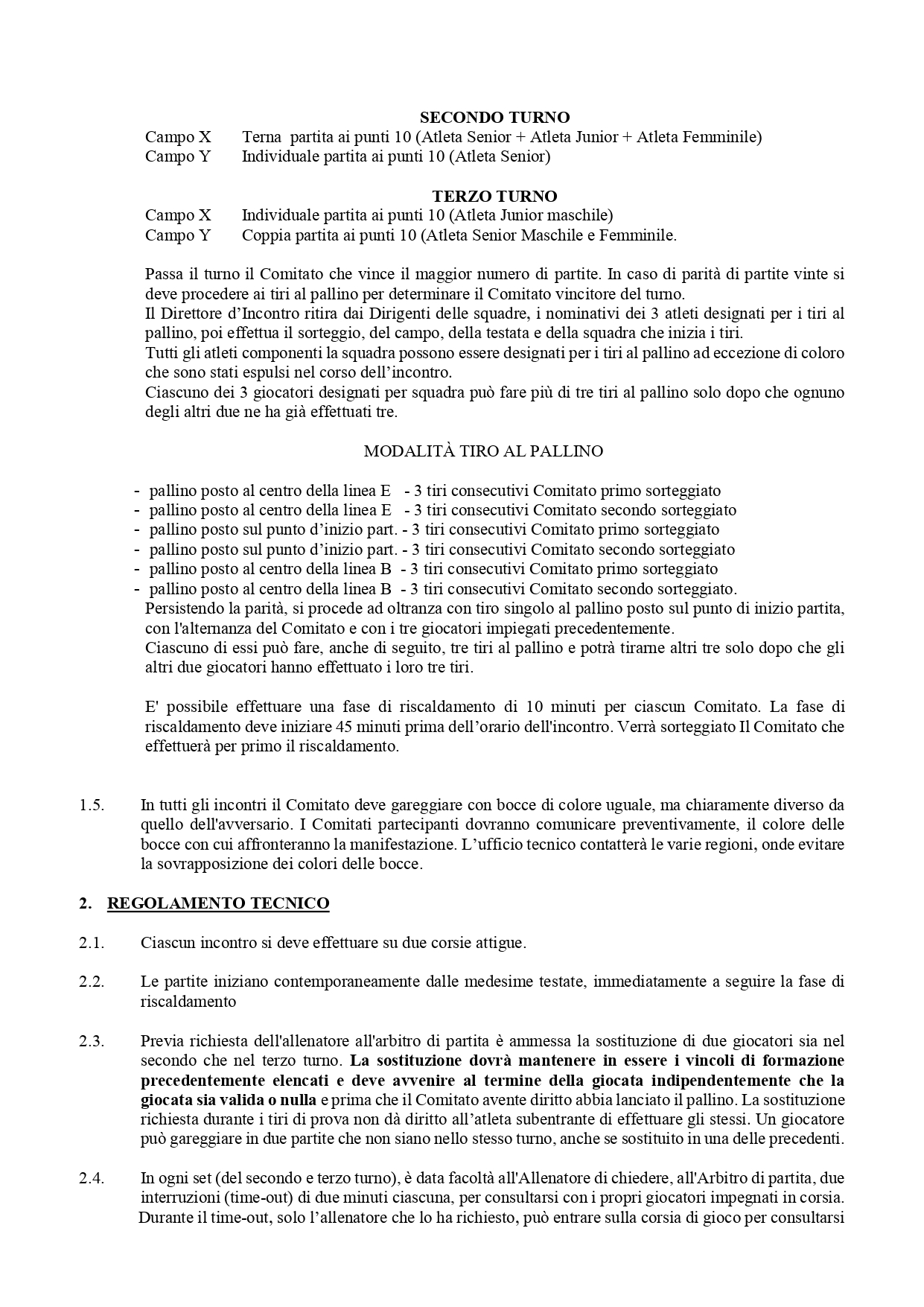 REGOLAMENTO REGIONAL CUP page 0003