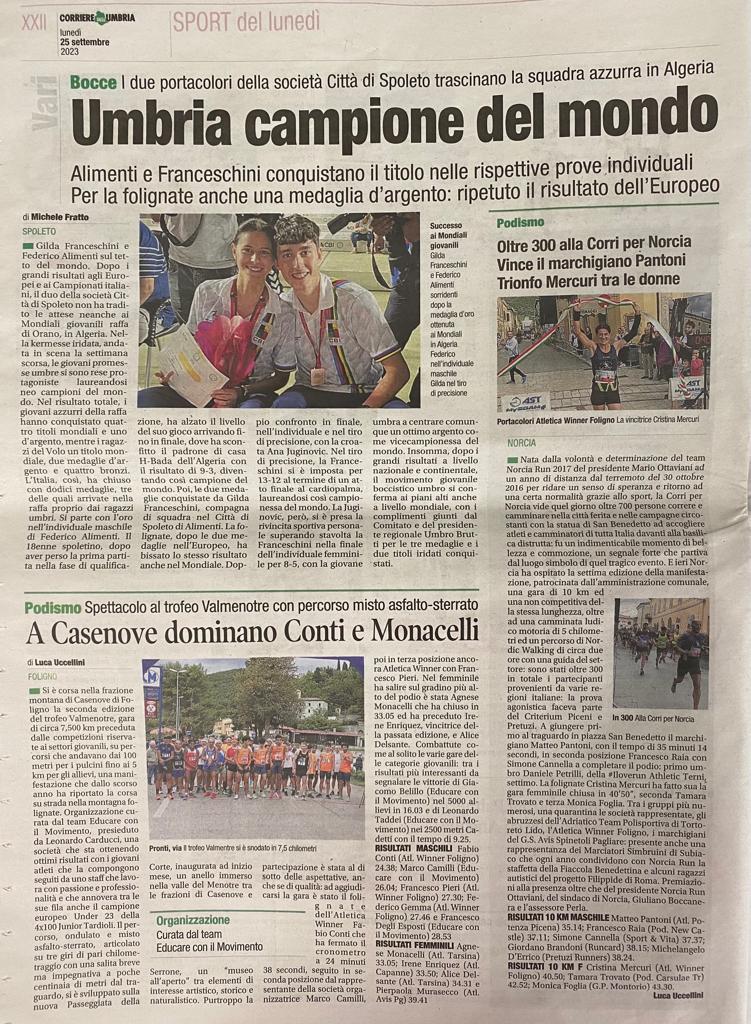 corriere umbria