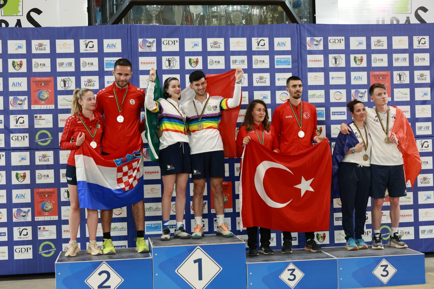 mondiali bocce saint Vulbas 2024 natalie gamba