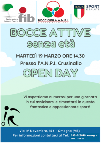 MANIFESTO OPEN DAY ANPI